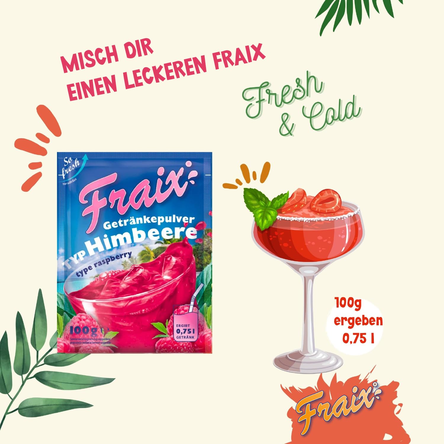 FRAIX Himbeere 50 x 100g