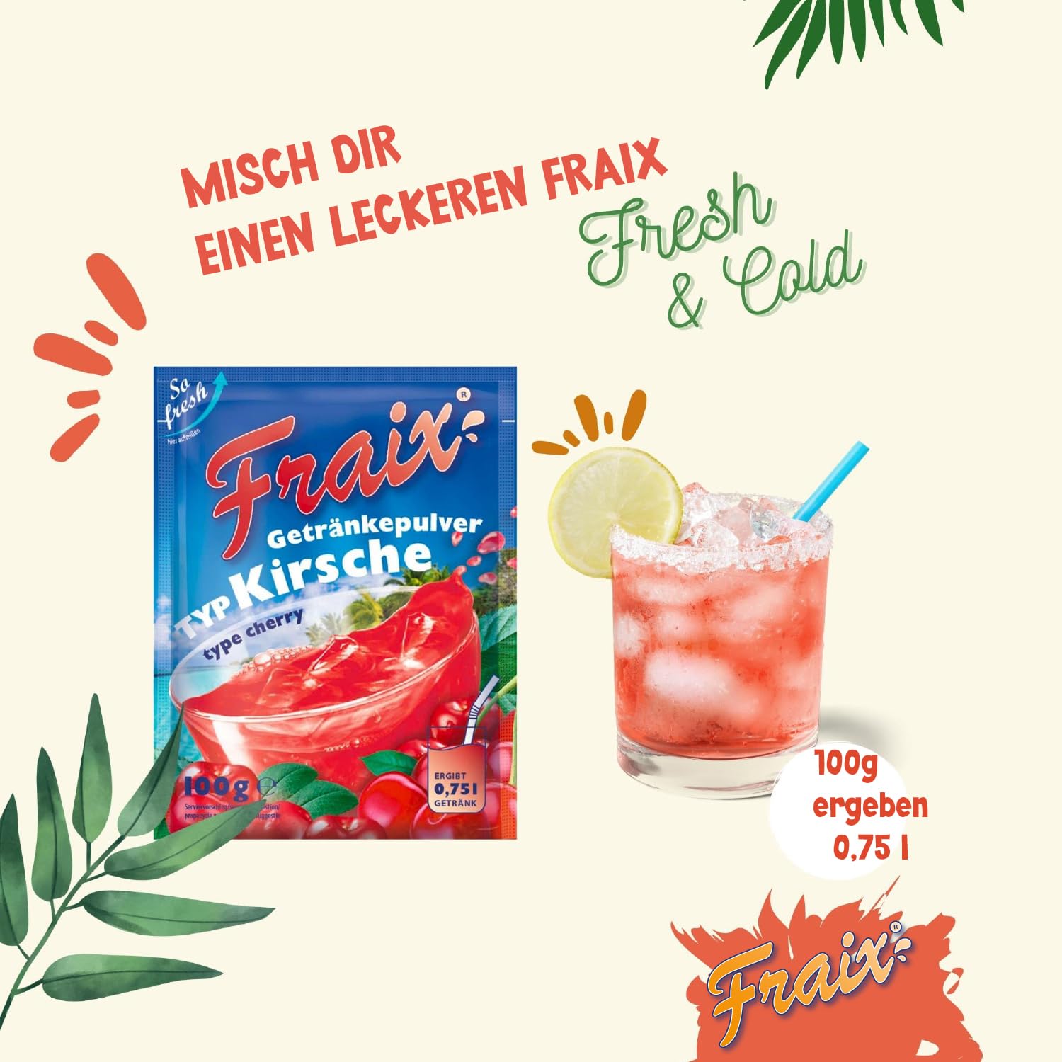 FRAIX Kirsche 50 x 100g