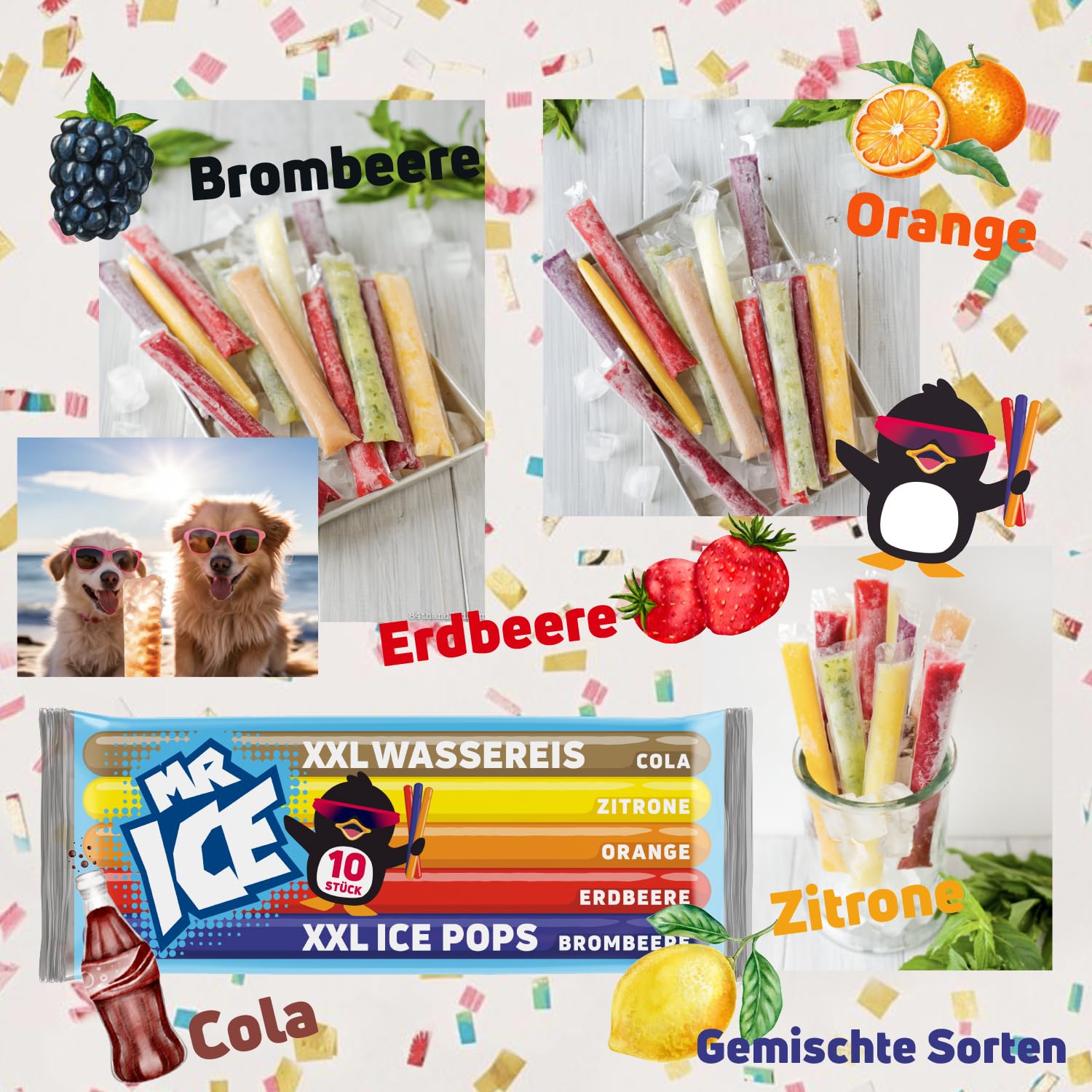 Wassereis XXL 15 x 600ml