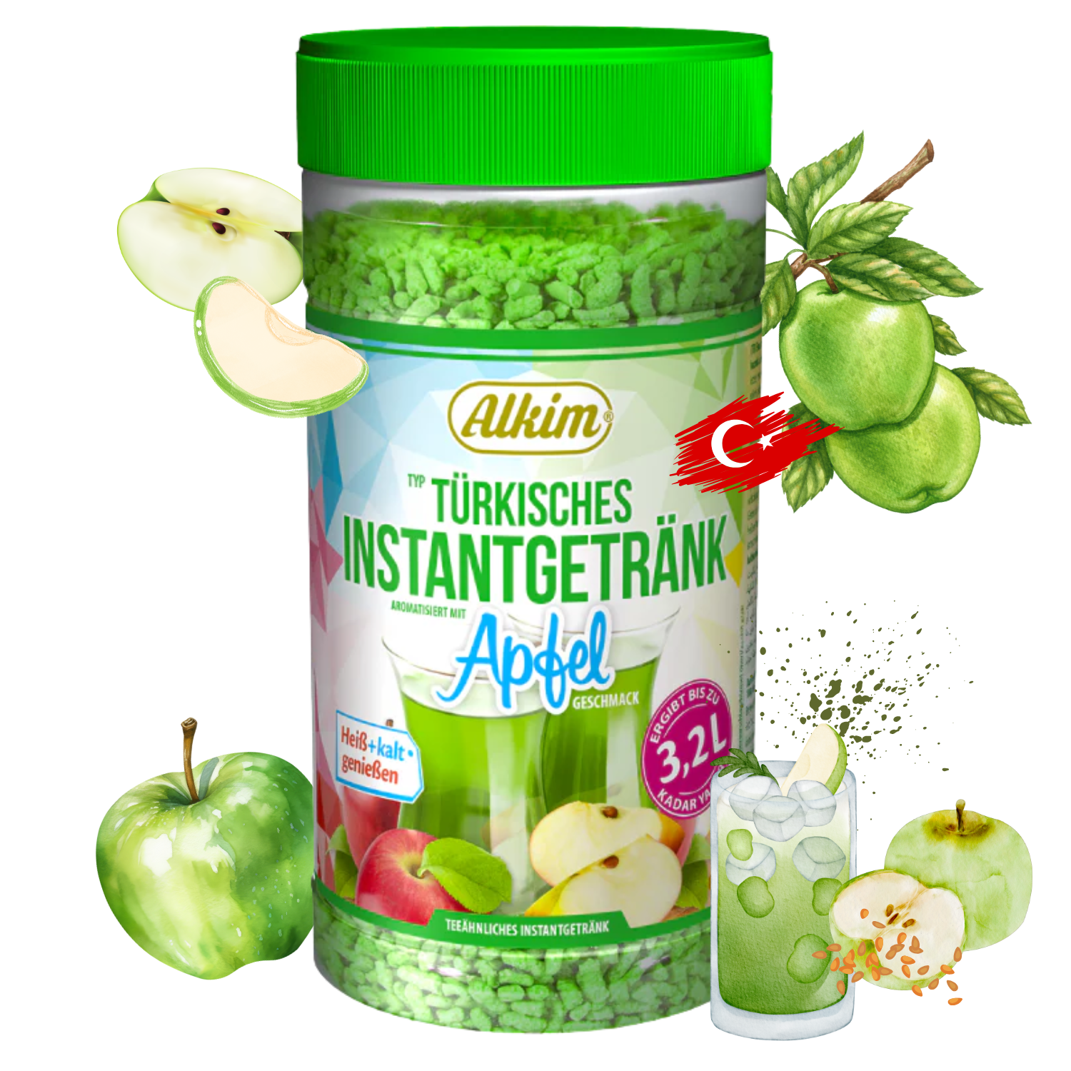 ALKIM Apfel 12 x 400g