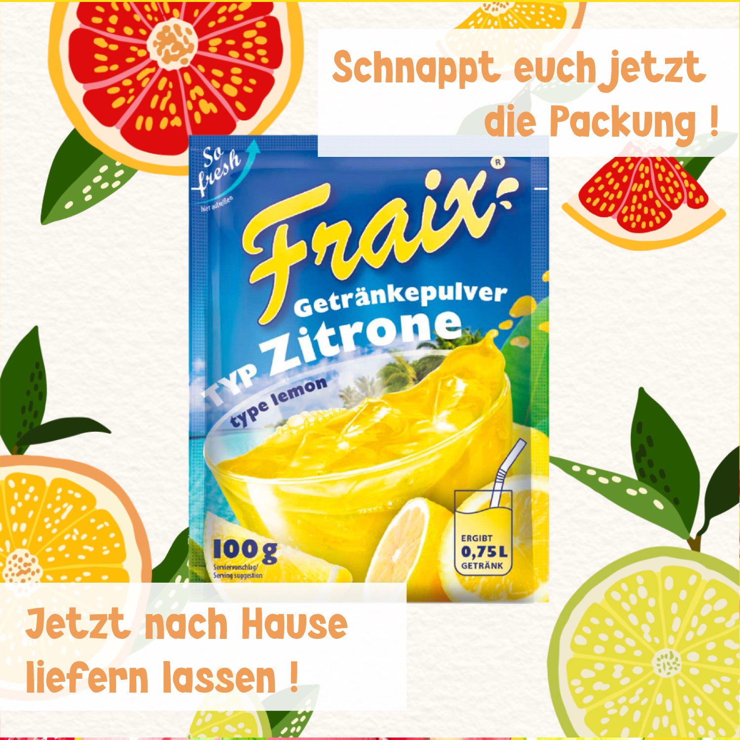 FRAIX Zitrone 50 x 100g