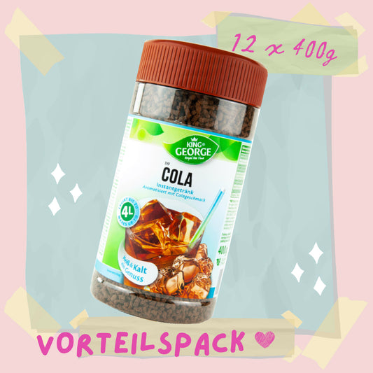 KING GEORGE Cola 400g - 12er Pack