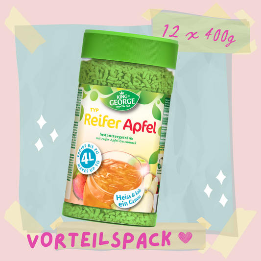 KING GEORGE reifer Apfel 400g - 12er Pack