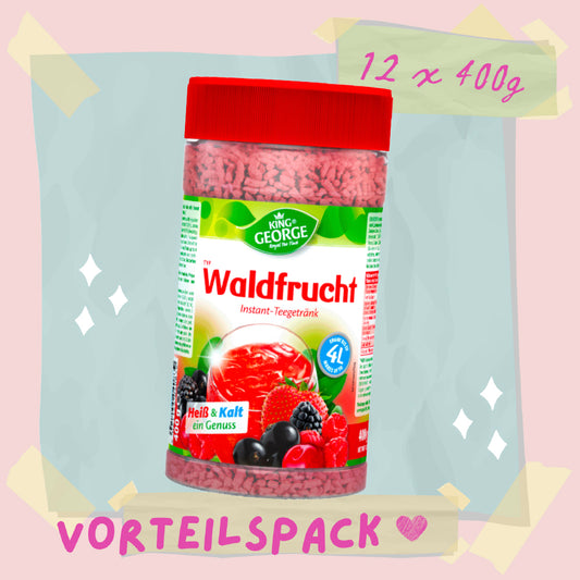KING GEORGE Waldfrucht 400g - 12er Pack