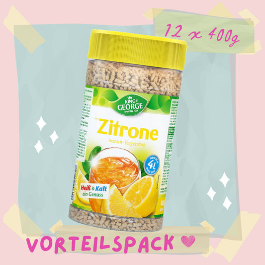 KING GEORGE Zitrone 400g - 12er Pack