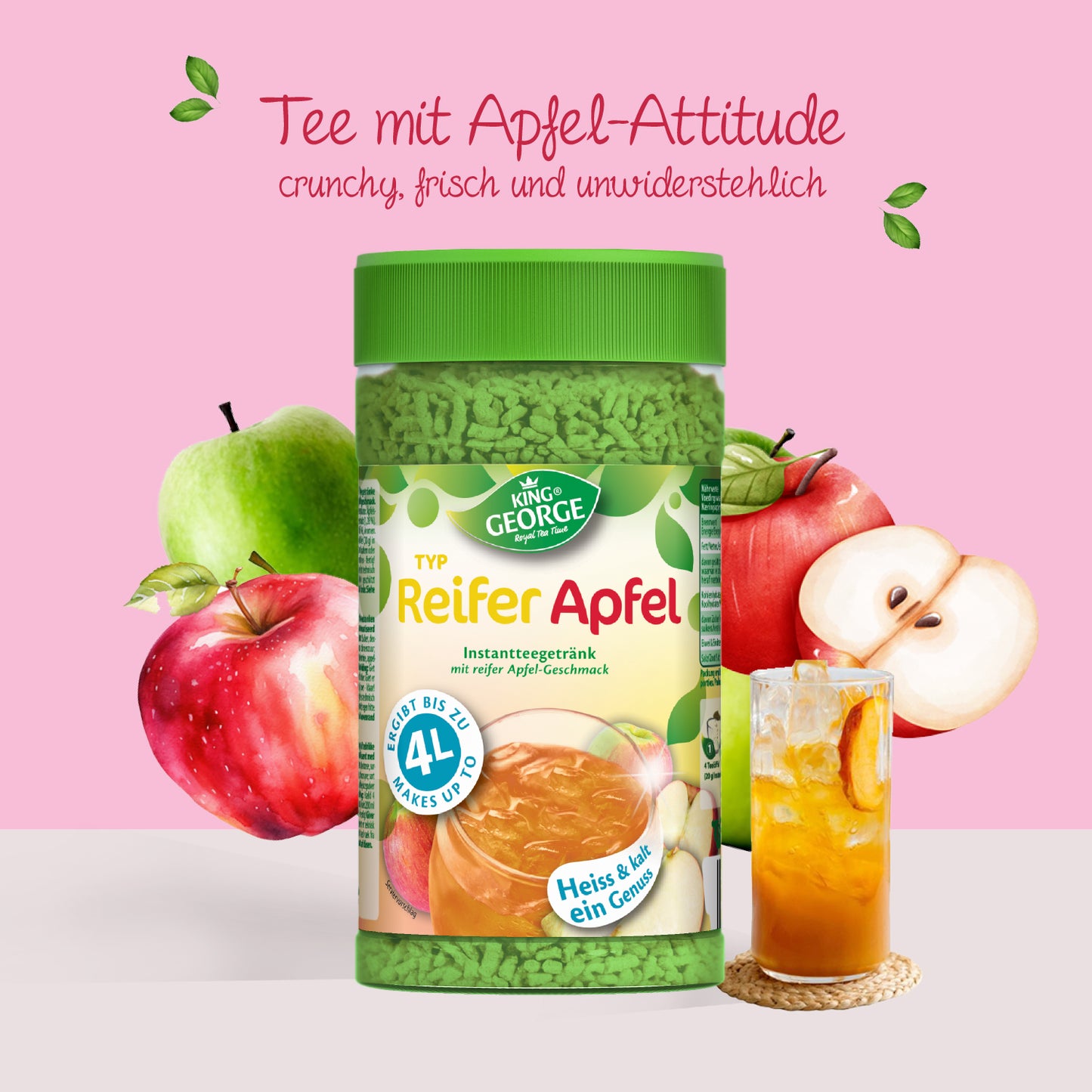 KING GEORGE reifer Apfel 400g