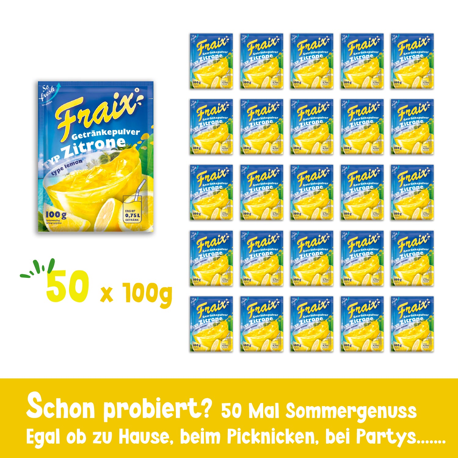FRAIX Zitrone 50 x 100g
