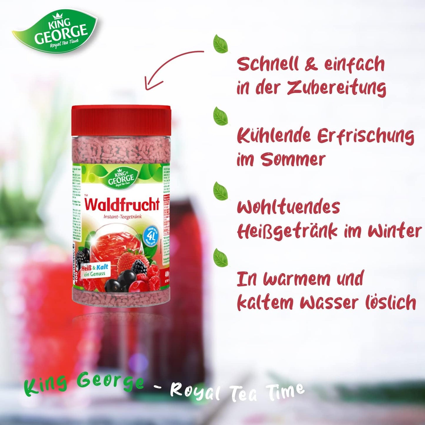 KING GEORGE Waldfrucht 400g