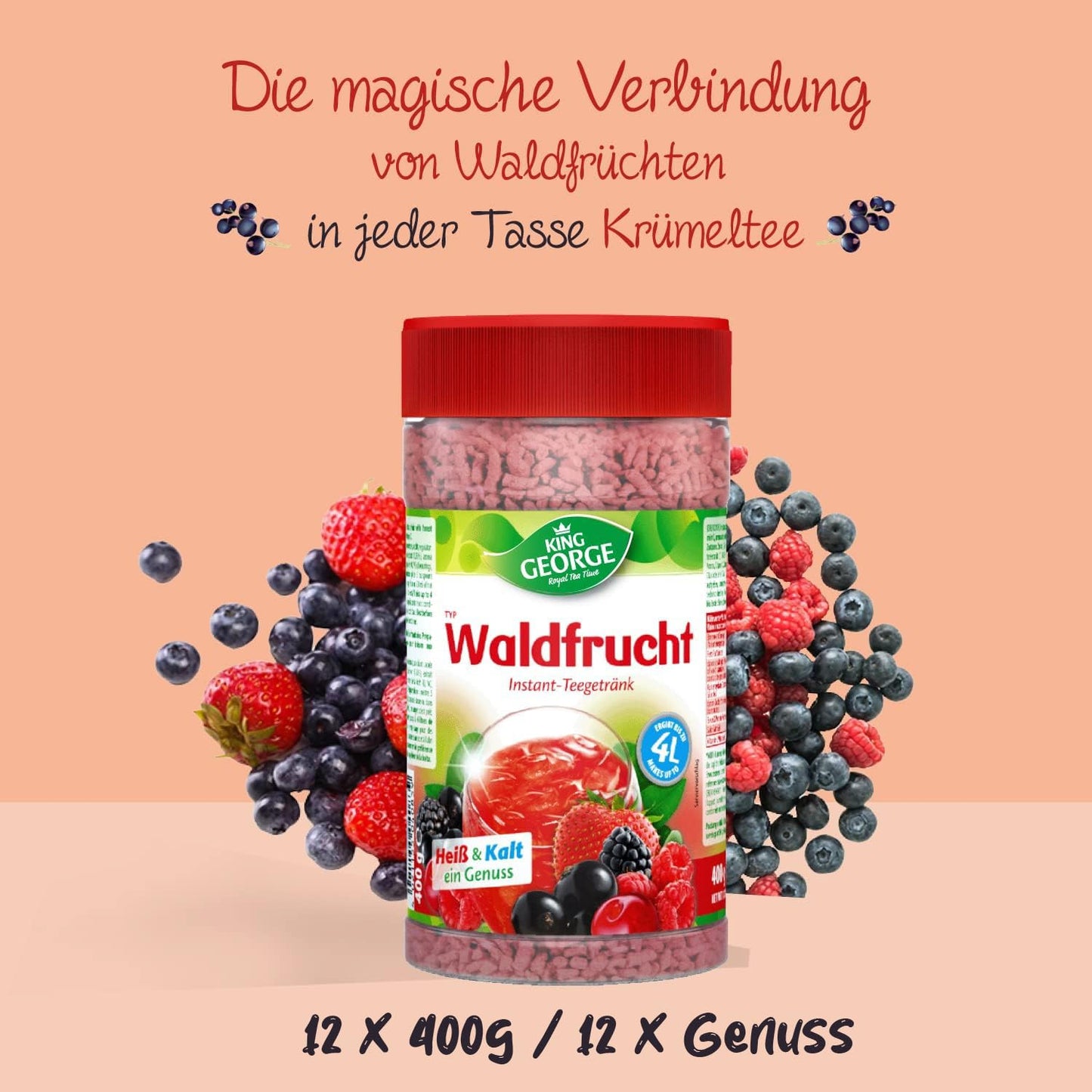 KING GEORGE Waldfrucht 400g