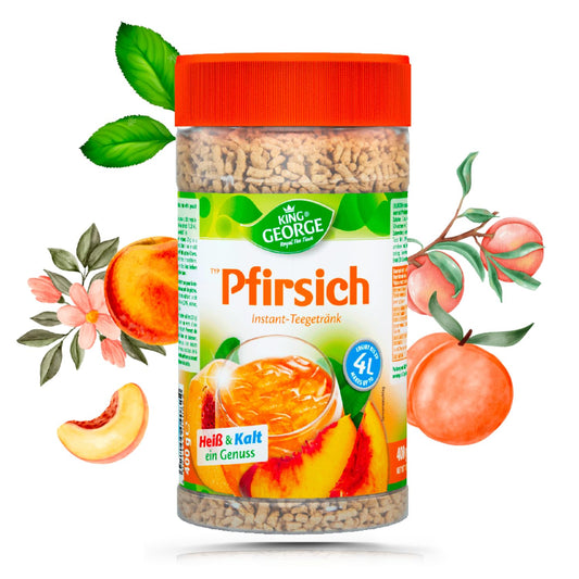 KING GEORGE Pfirsich 400g