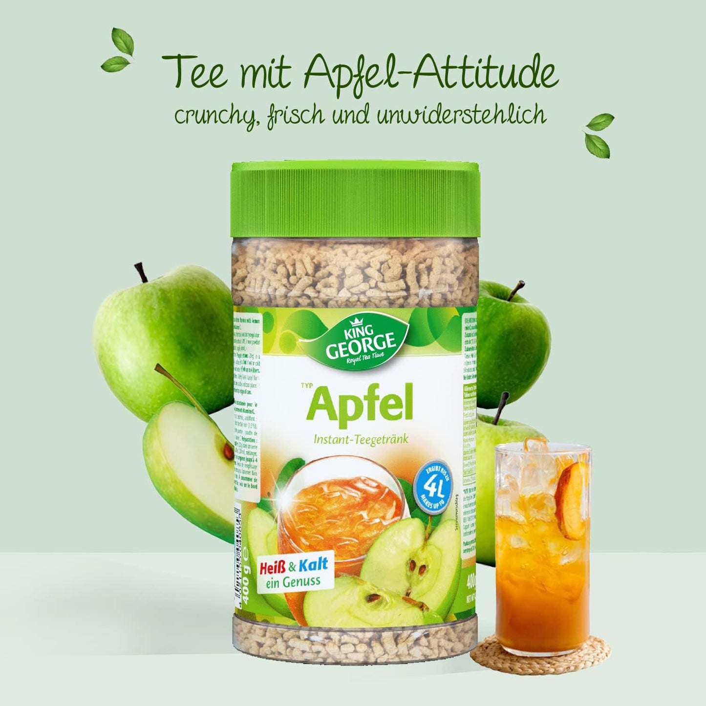 KING GEORGE Apfel 400g