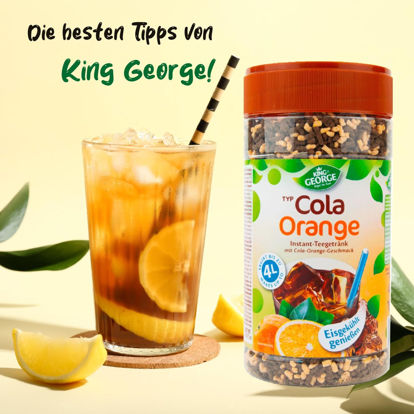 KING GEORGE Cola Orange 400g