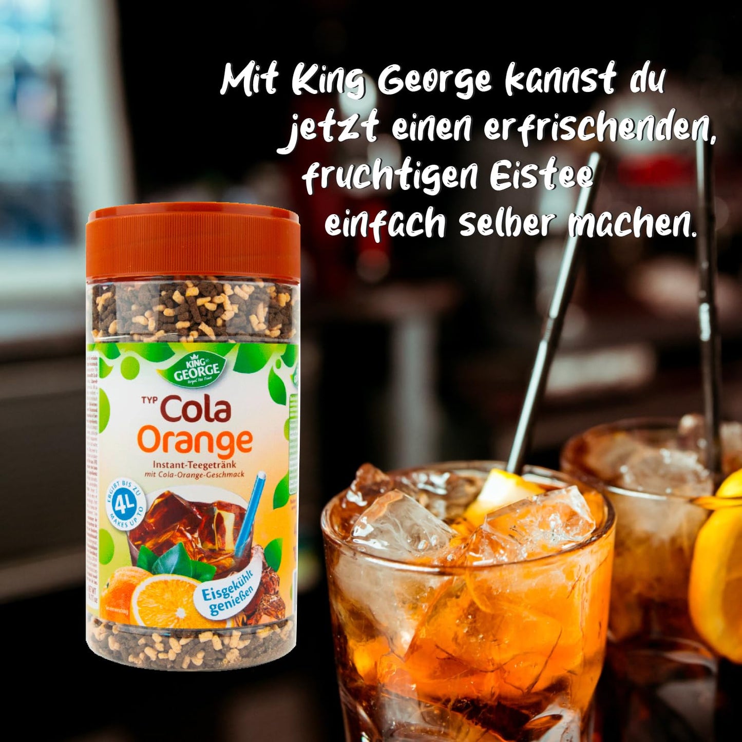 KING GEORGE Cola Orange 400g