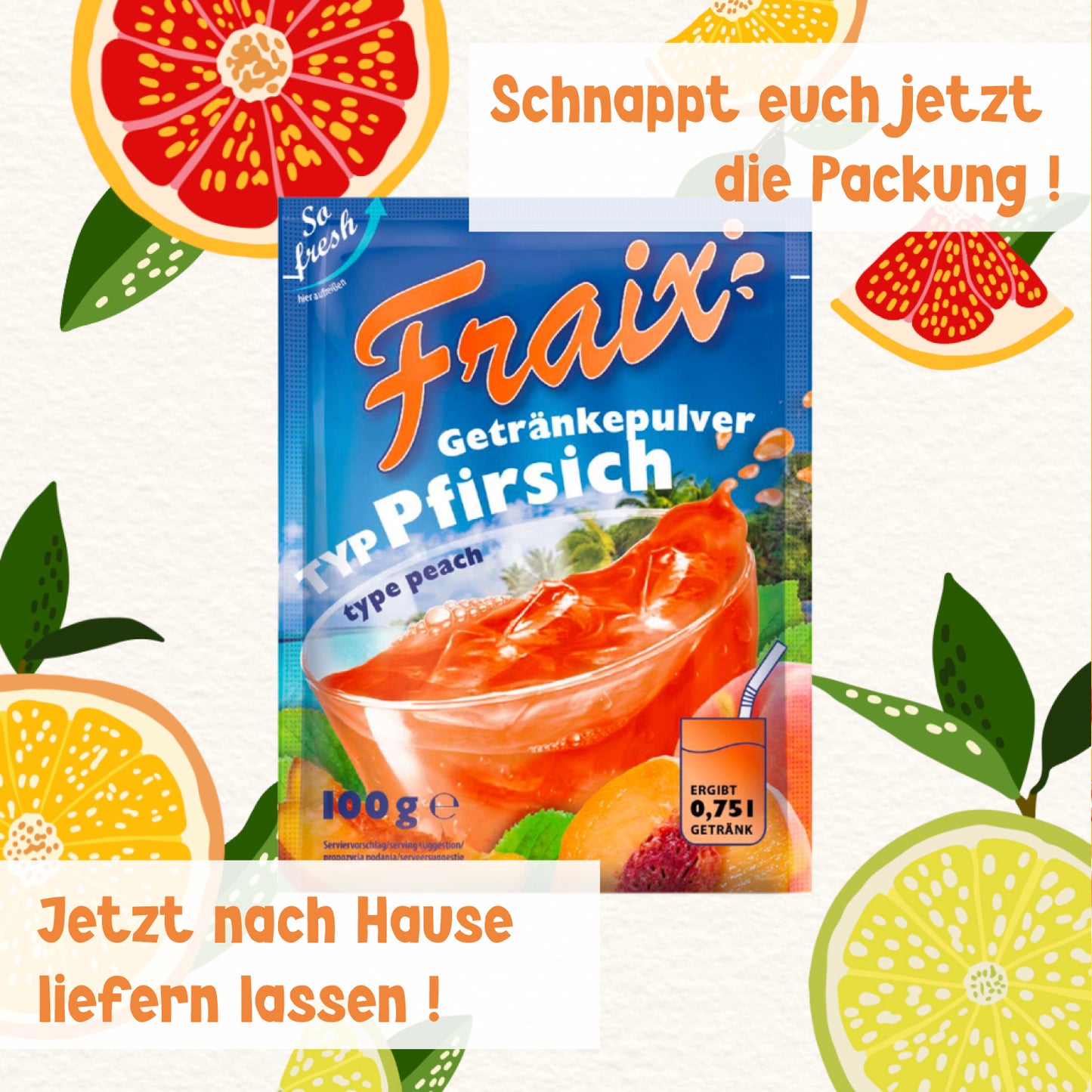 FRAIX Pfirsich 50 x 100g