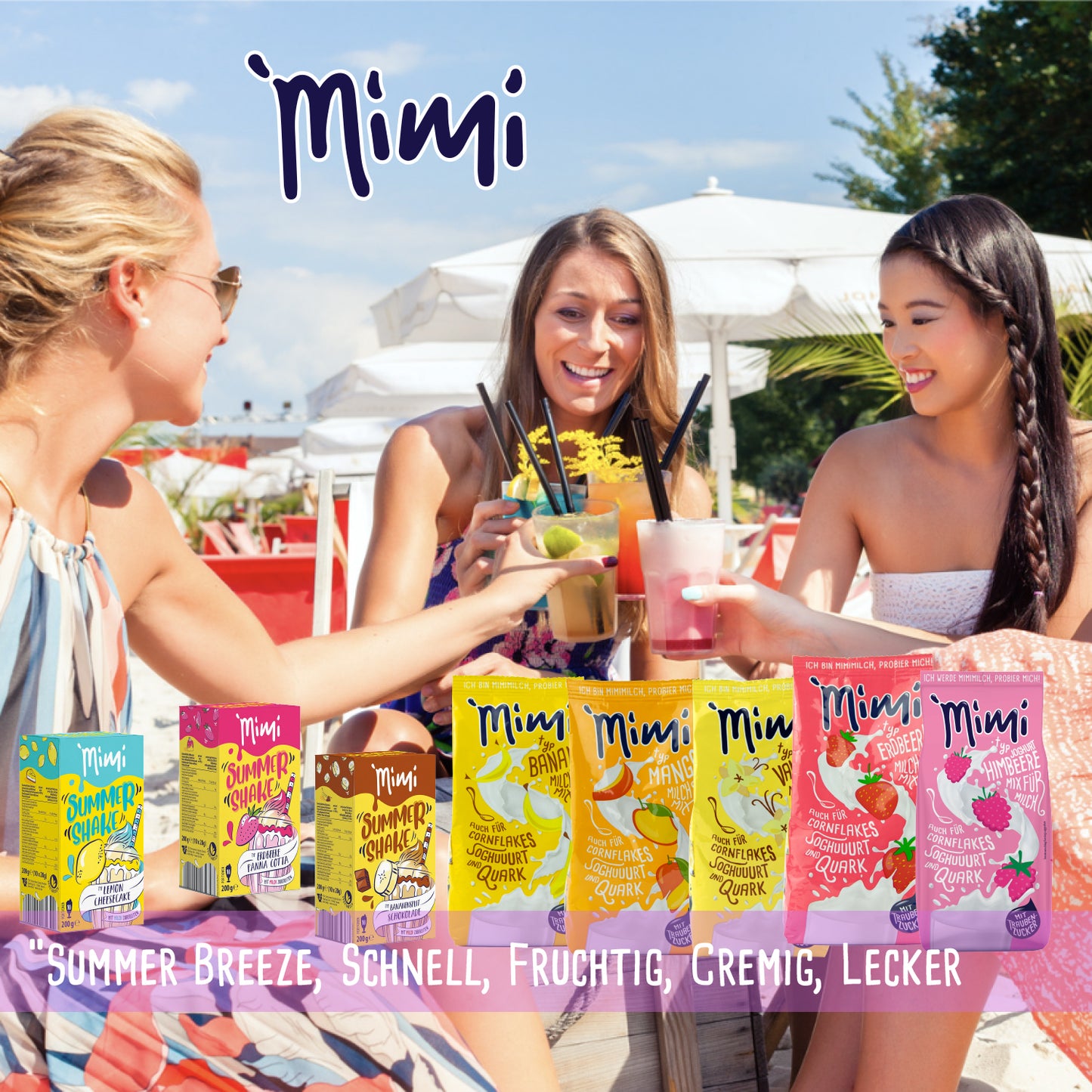 WINTER SPECIAL: MIMI Milchmix & Sommer Shake - 2 Stück pro Sorte - Probierpack