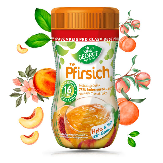 KING GEORGE Pfirsich 400g - 16L